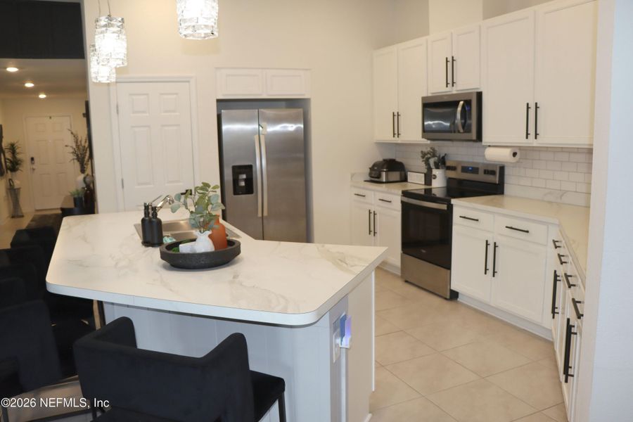 Furnished interior view inside a new home in Hawkes Meadow, Jacksonville (Image 10).