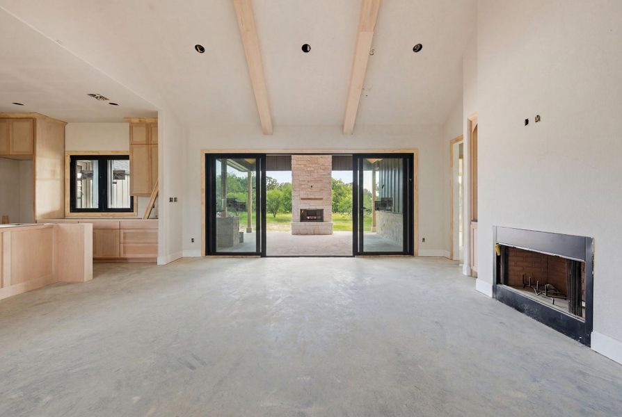 In-progress construction of a new home in , Bryan, TX (Image 23).
