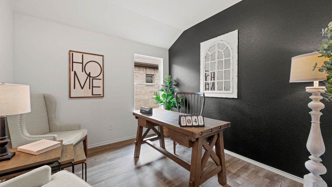 Furnished interior view inside a new home in Porters Mill, New Caney (Image 19).