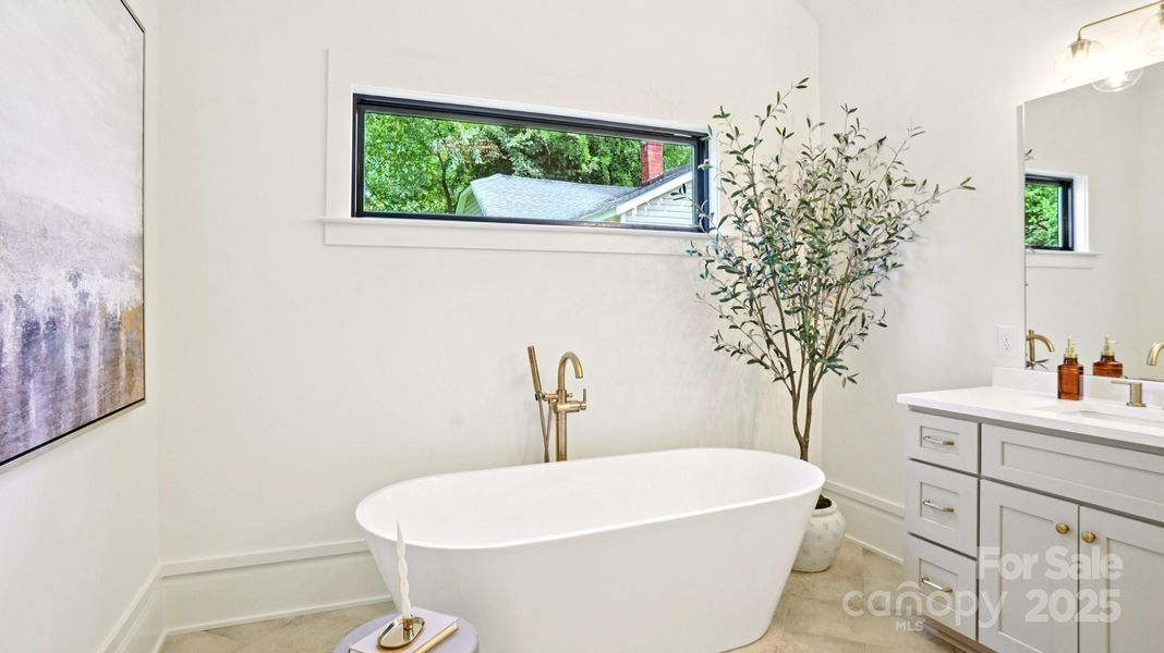 Furnished interior view inside a new home in , Charlotte (Image 33).