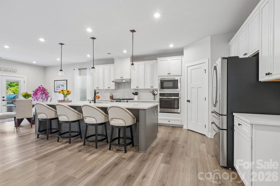Furnished interior view inside a new home in , Indian Trail (Image 10).