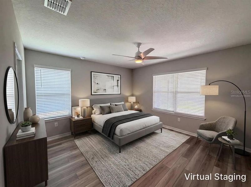 Furnished interior view inside a new home in Del Webb Stone Creek, Ocala (Image 10).