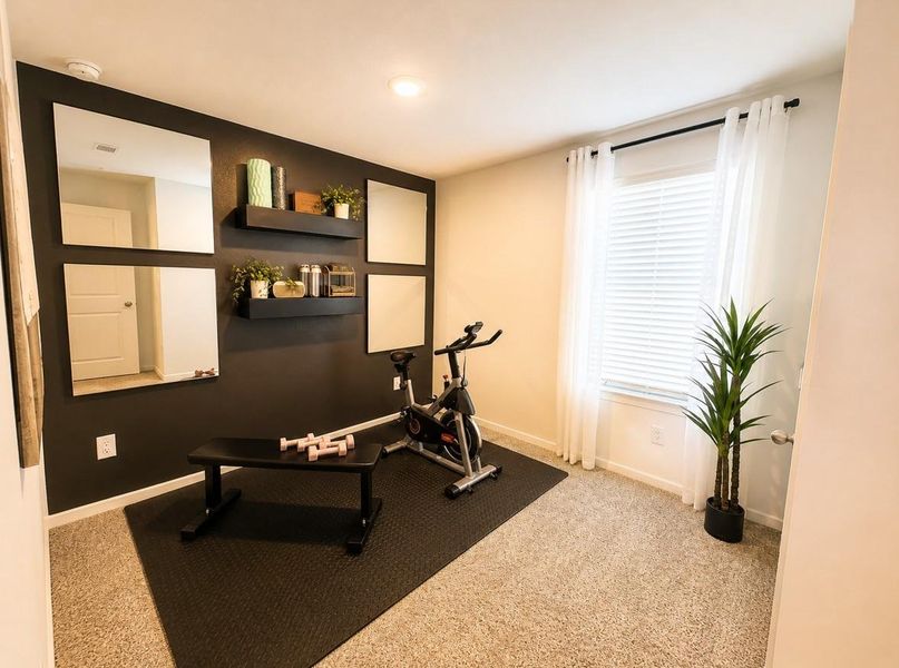 Furnished interior view inside a new home in , Houston (Image 14).