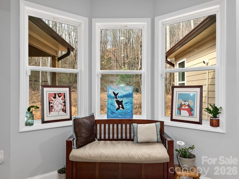Furnished interior view inside a new home in , Hendersonville (Image 17).