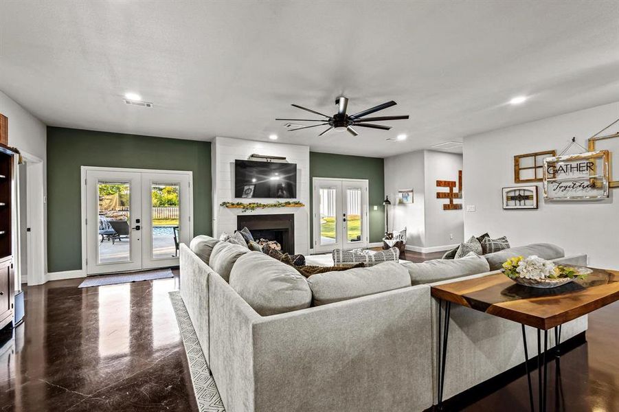 Furnished interior view inside a new home in , Sherman (Image 12). Furnished interior view inside a new home in , Sherman (Image 12).