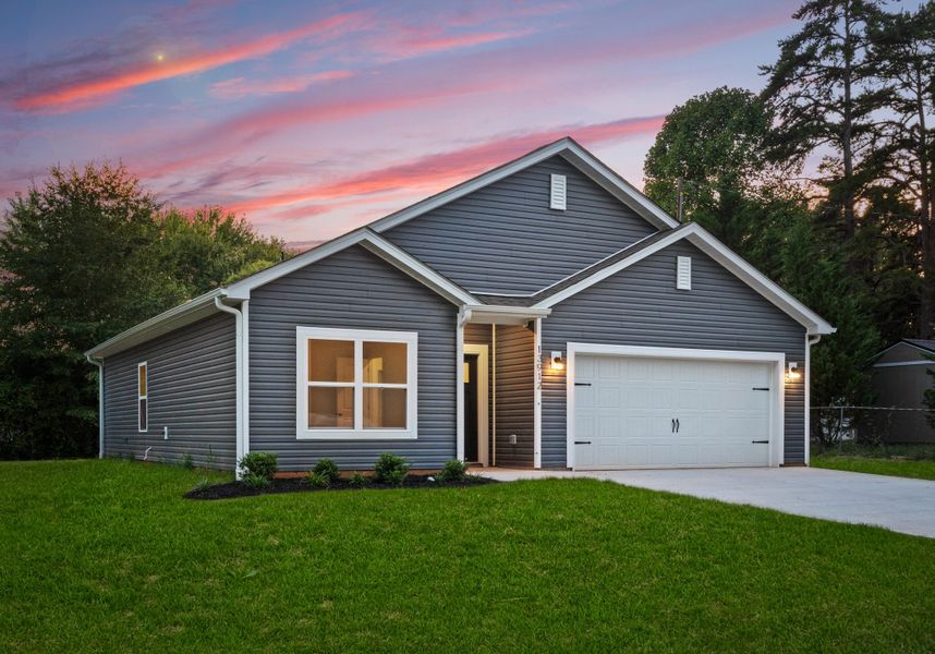 Front exterior of a new home in , Moncks Corner, SC, highlighting curb appeal (Image 23).