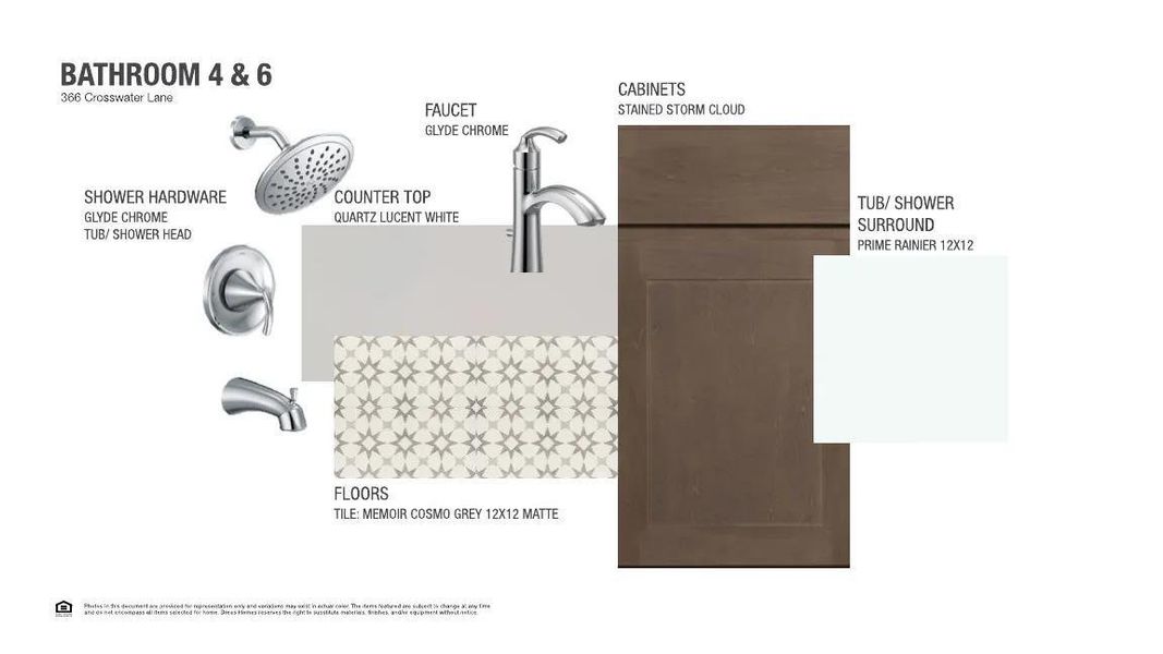 Sample of building materials used in homes in Caliterra - 110', Dripping Springs (Image 9).