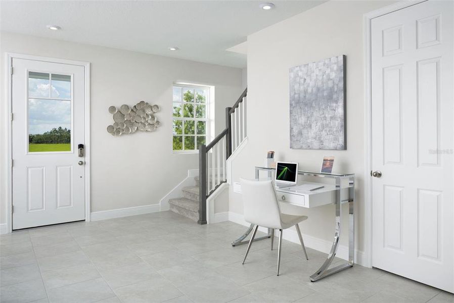 Furnished interior view inside a new home in Celebration, Celebration (Image 14).