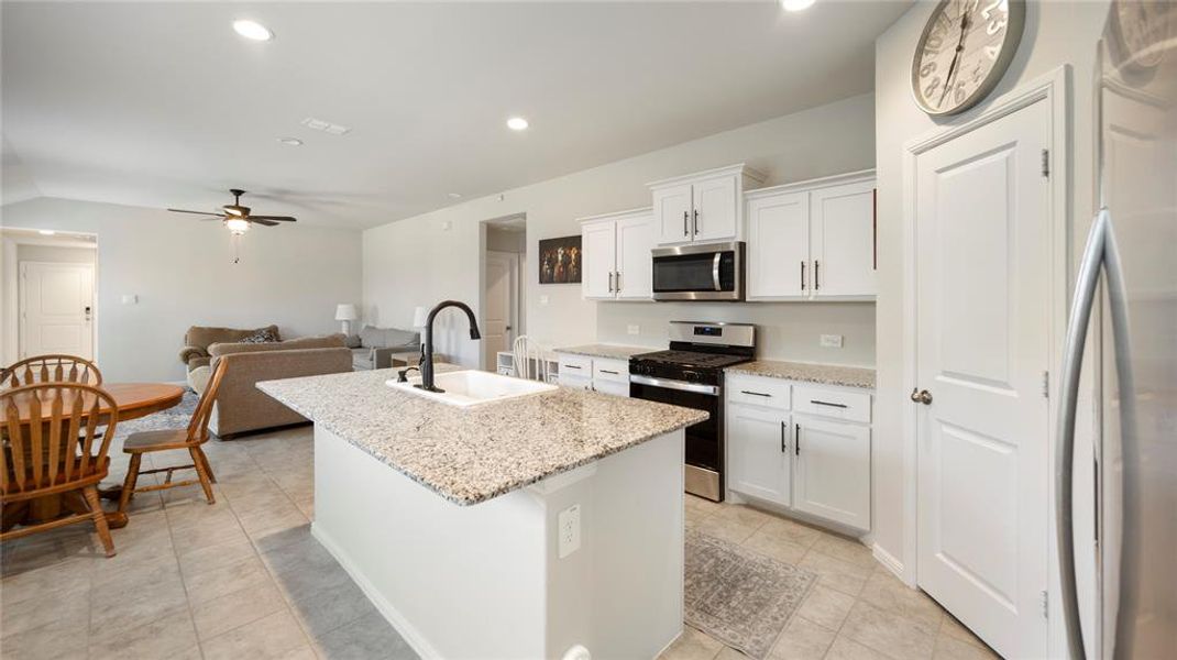 Furnished interior view inside a new home in Cresson Estates, Cresson (Image 7).