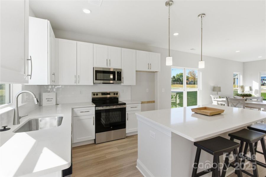 Furnished interior view inside a new home in , Fort Mill (Image 9).
