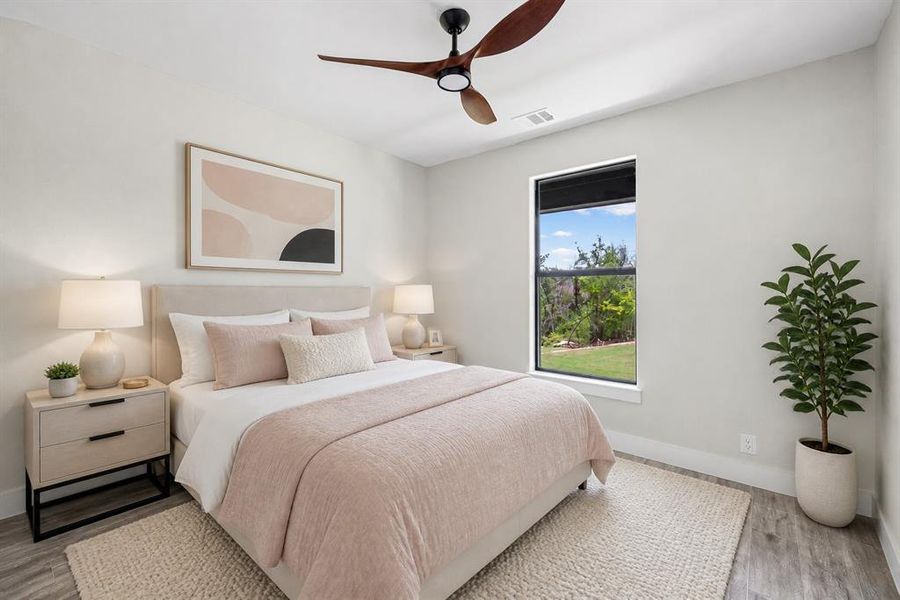 Furnished interior view inside a new home in , Granbury (Image 5).