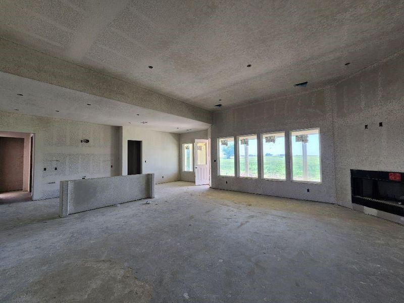 In-progress construction of a new home in Rocky Top, Krum, TX (Image 8).
