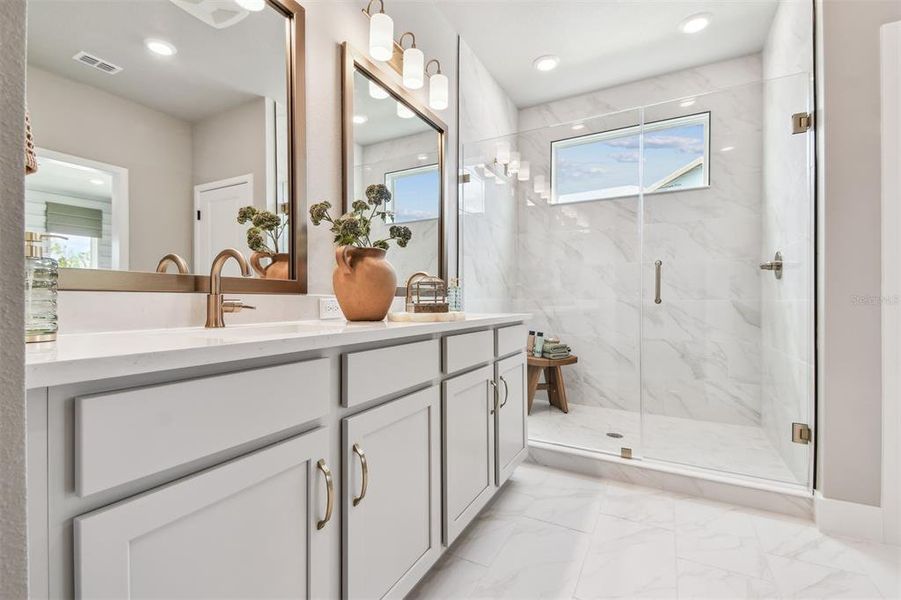 Furnished interior view inside a new home in North River Ranch – Townhomes, Parrish (Image 13).