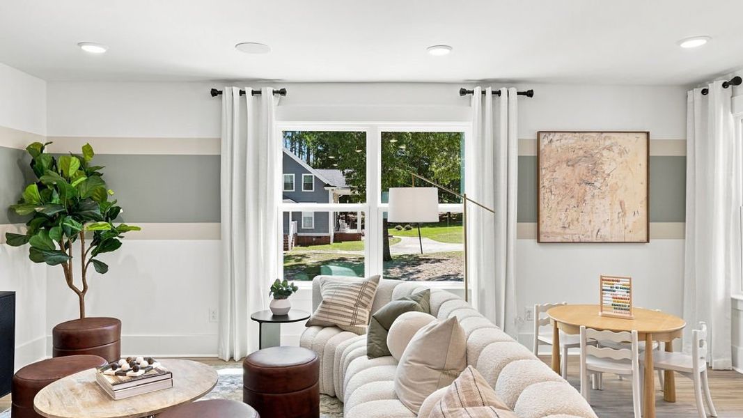 Representative furnished interior of a home built from the Vanderbilt by Pulte Homes in Fishers Wood, Columbia (Image 37).
