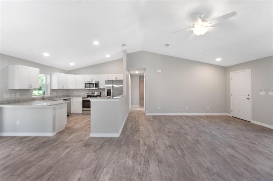 Spacious, unfurnished interior of a new home in , Port Charlotte (Image 16). Spacious, unfurnished interior of a new home in , Port Charlotte (Image 16).