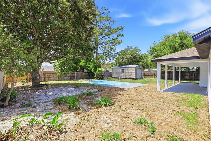 Exterior details and patio area of a home in , Cocoa (Image 22).
