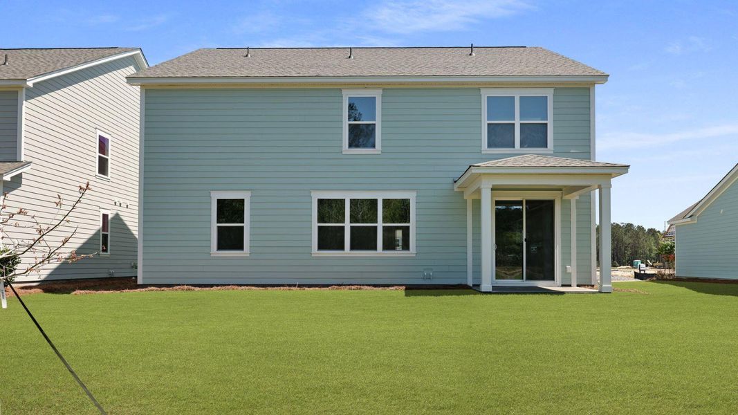 Front exterior of a new home in , Summerville, SC, highlighting curb appeal (Image 18).