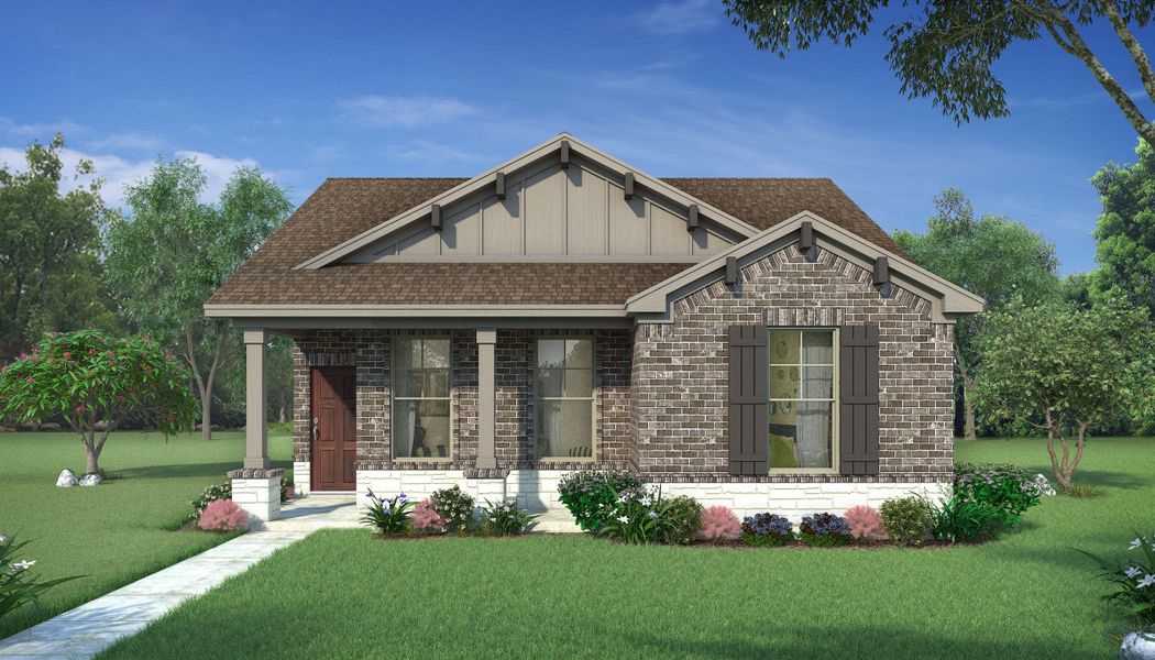 Crawford with Elevation A Crawford with Elevation A