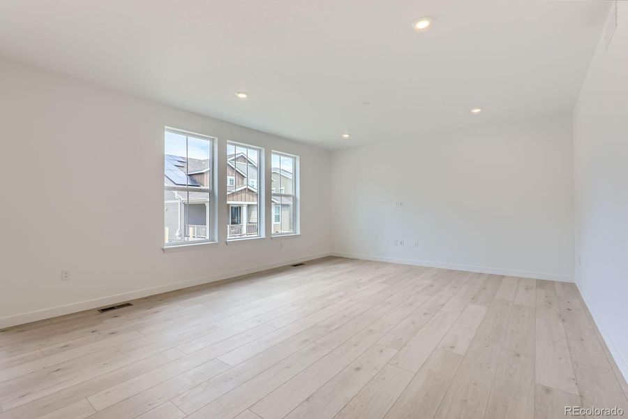 Spacious, unfurnished interior of a new home in Brighton Crossings: The Grand Collection, Brighton (Image 13).