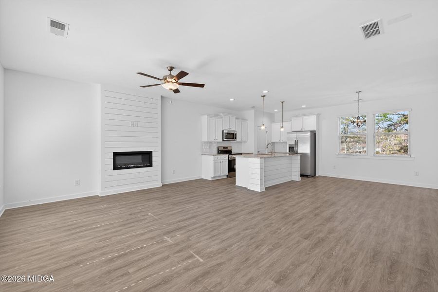 Spacious, unfurnished interior of a new home in Langston Place, Perry (Image 18).