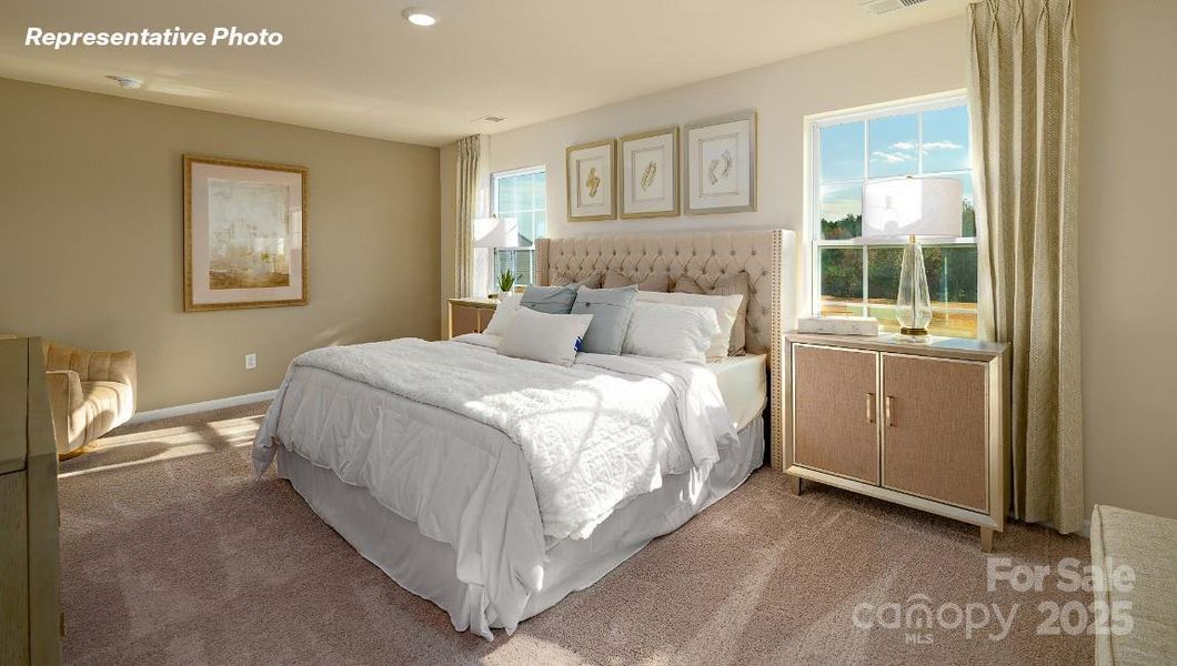 Furnished interior view inside a new home in Fergus Crossing, York (Image 12).