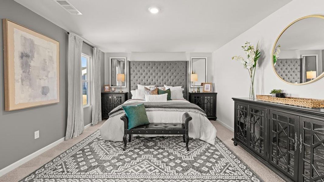 Furnished interior view inside a new home in Northwoods at Mirror Lake, Villa Rica (Image 22). Furnished interior view inside a new home in Northwoods at Mirror Lake, Villa Rica (Image 22).