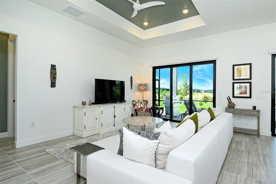 Furnished interior view inside a new home in , Nokomis (Image 8).