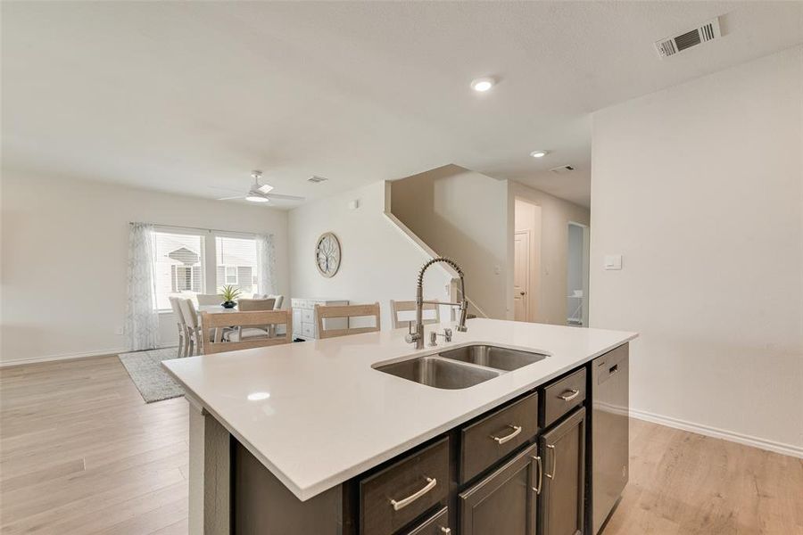 Furnished interior view inside a new home in , Princeton (Image 14).