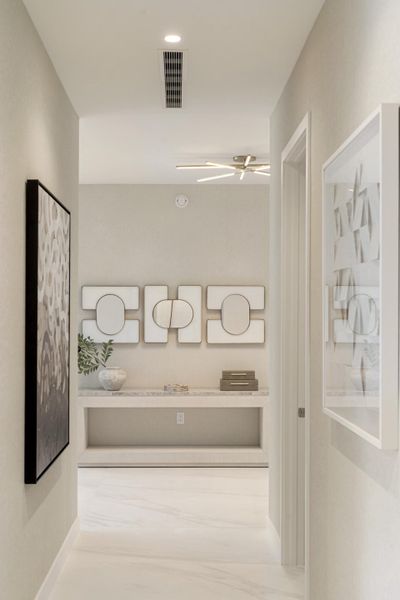 Foyer View From Gallery Hall Way Foyer View From Gallery Hall Way