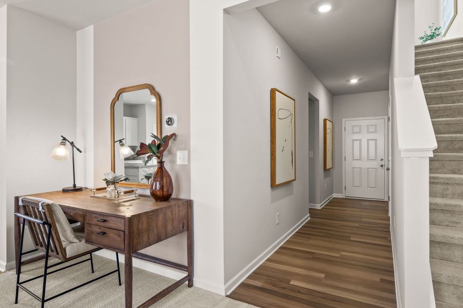 Representative furnished interior of a home built from the Raven by Centex in Ember, Jasper (Image 27).