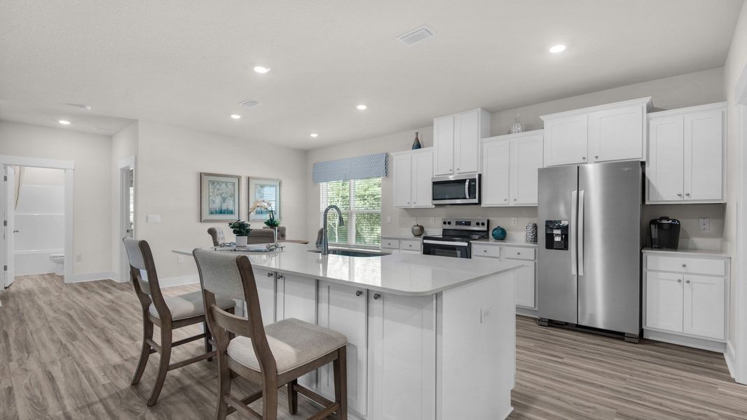 Furnished interior view inside a new home in Belhaven, Milton (Image 16).