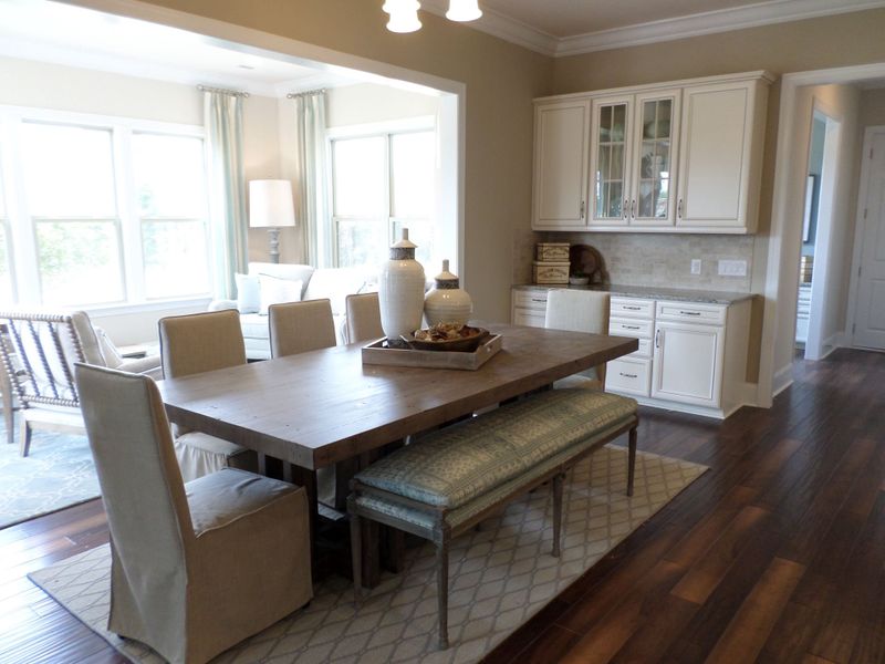 Representative furnished interior of a home built from the Barrington by John Wieland in McCoy Farm, Wesley Chapel (Image 6). Representative furnished interior of a home built from the Barrington by John Wieland in McCoy Farm, Wesley Chapel (Image 6).