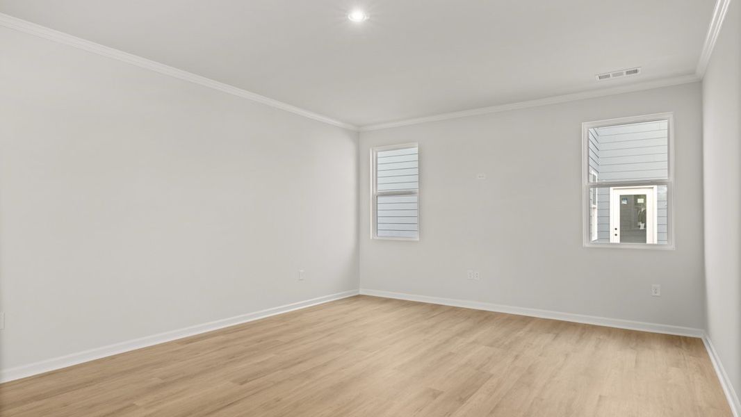 Representative unfurnished interior of a home built from the Fayette ll by D.R. Horton in Braselton Village, Braselton (Image 20).