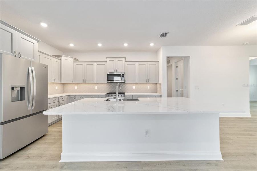 Furnished interior view inside a new home in , Ocala (Image 8).