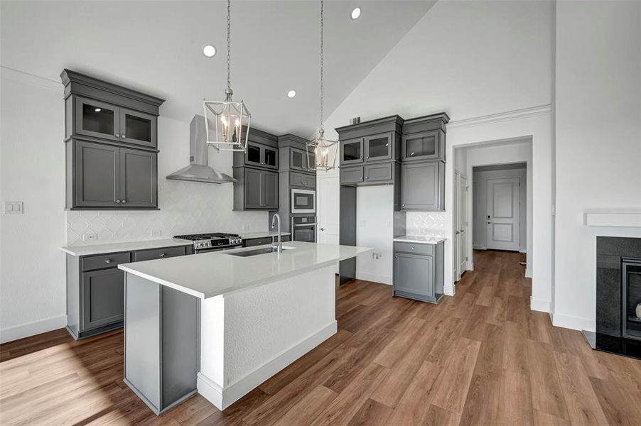 Furnished interior view inside a new home in Gateway Parks, Forney (Image 7).