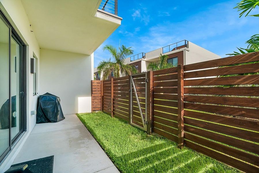 Exterior details and patio area of a home in , Indialantic (Image 18). Exterior details and patio area of a home in , Indialantic (Image 18).