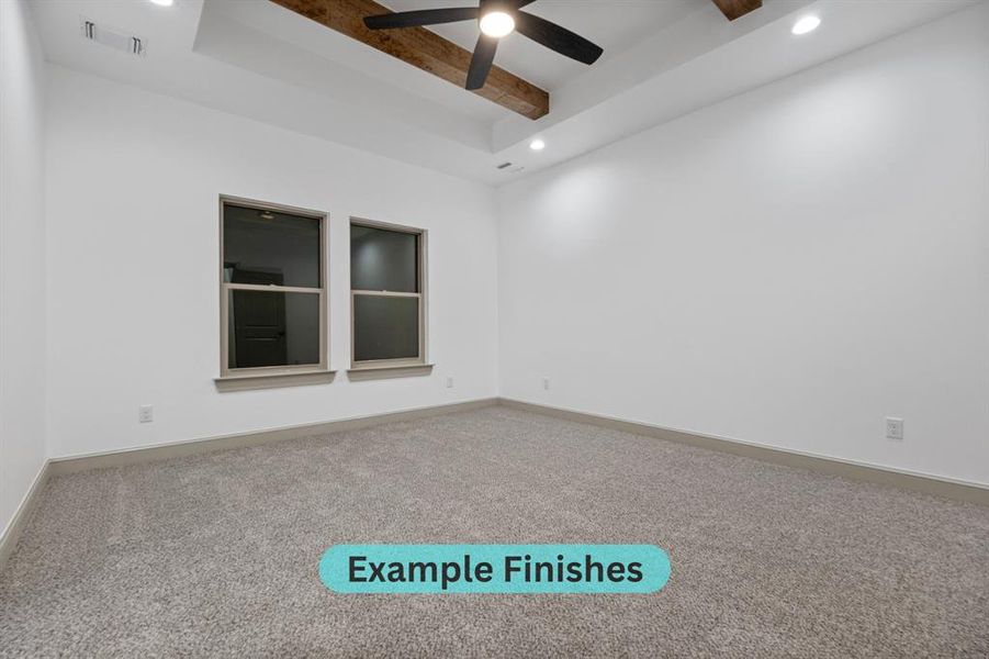 Spacious, unfurnished interior of a new home in , Canyon (Image 20).