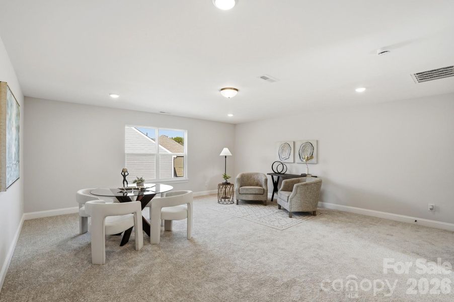 Furnished interior view inside a new home in Carrington, Stanley (Image 35).