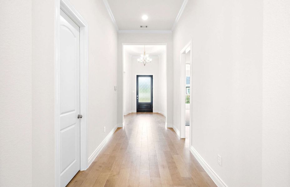 Representative unfurnished interior of a home built from the 3049AU by Ravenna Homes in Audubon 60′, Magnolia (Image 22).