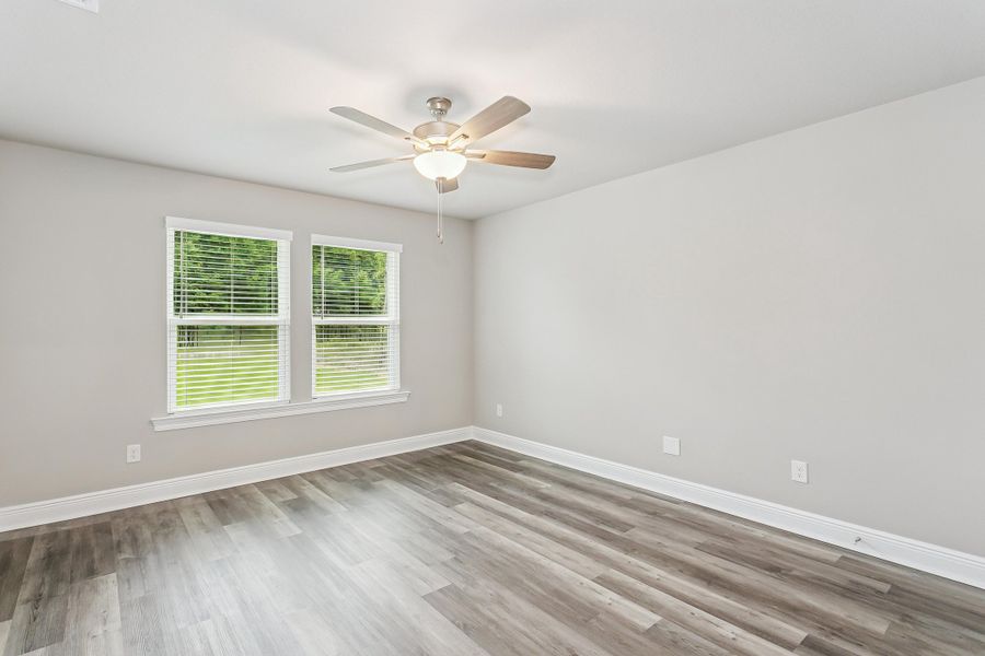 Representative unfurnished interior of a home built from the The Sapphire by Herbst Homes in Walther Reserve, Milton (Image 119).