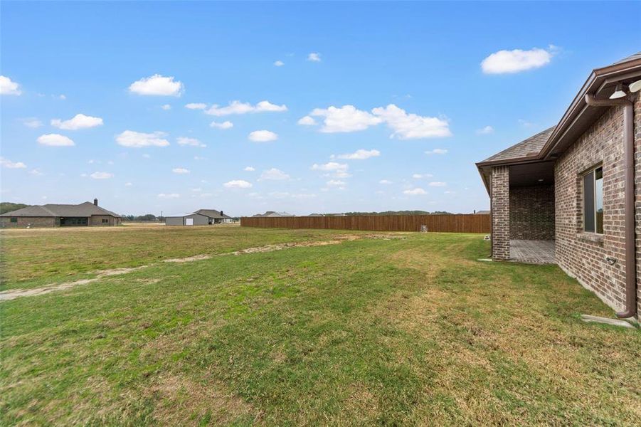 Exterior details and patio area of a home in , Terrell (Image 24).