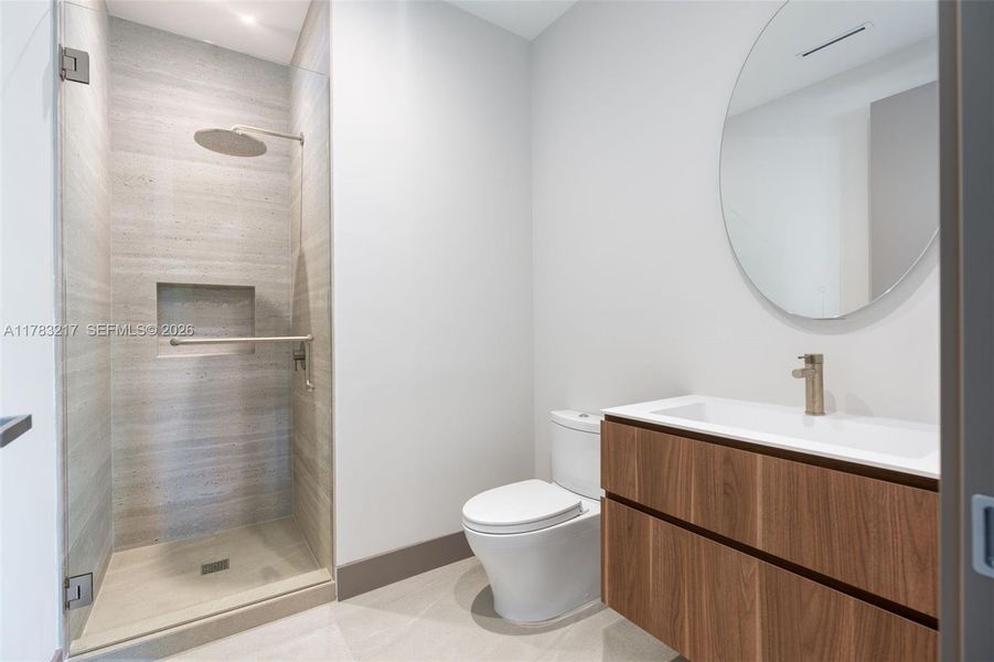 Furnished interior view inside a new home in , Miami (Image 3).