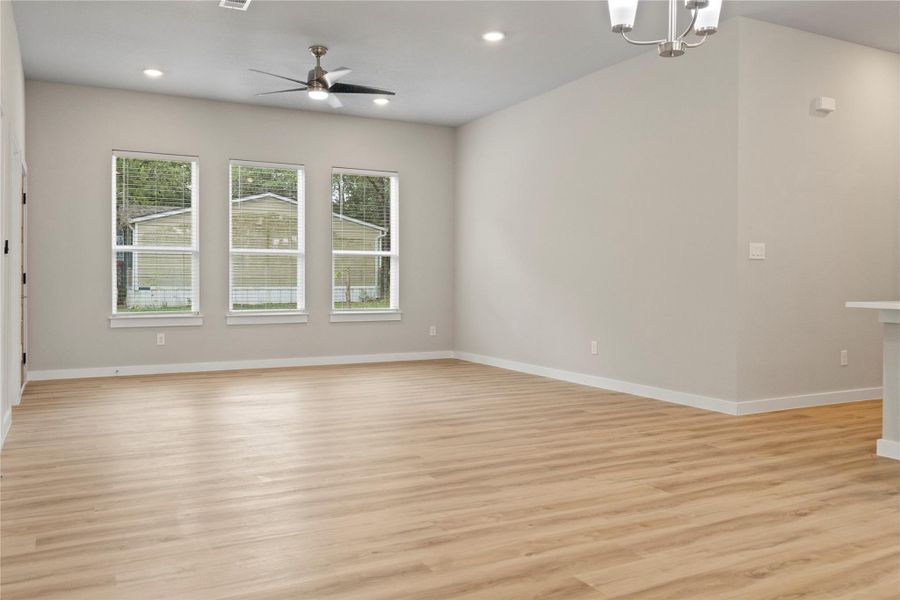 Another view, of this great living room with beautiful natural light.
