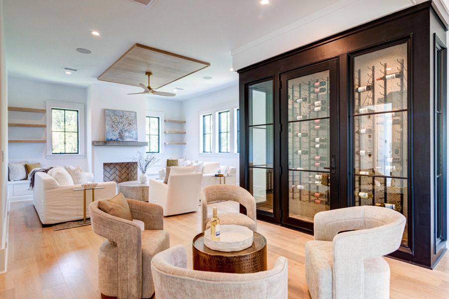 Furnished interior view inside a new home in , Sullivan's Island (Image 7).