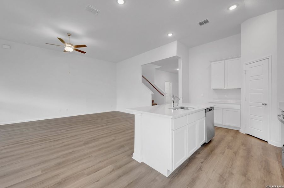 Furnished interior view inside a new home in Greenspoint Heights, Seguin (Image 12).