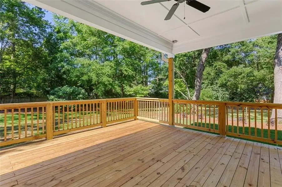 Exterior details and patio area of a home in , Smyrna (Image 33).