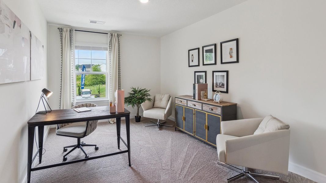 Furnished interior view inside a new home in Belhaven, Knoxville (Image 17).