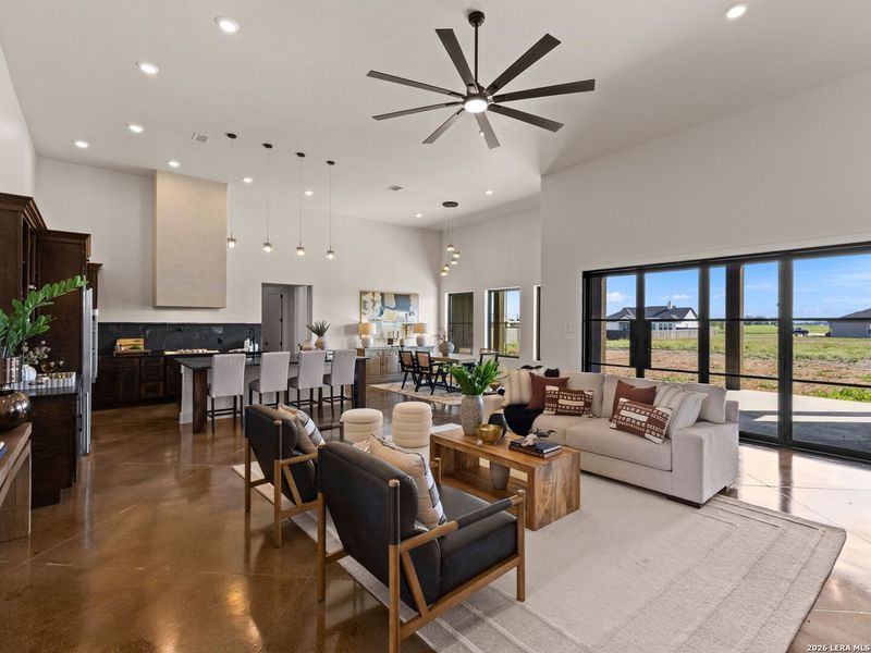 Furnished interior view inside a new home in , Seguin (Image 15). Furnished interior view inside a new home in , Seguin (Image 15).
