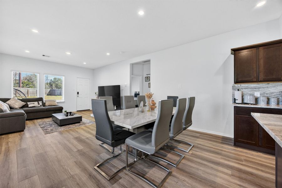 Furnished interior view inside a new home in , Houston (Image 11).