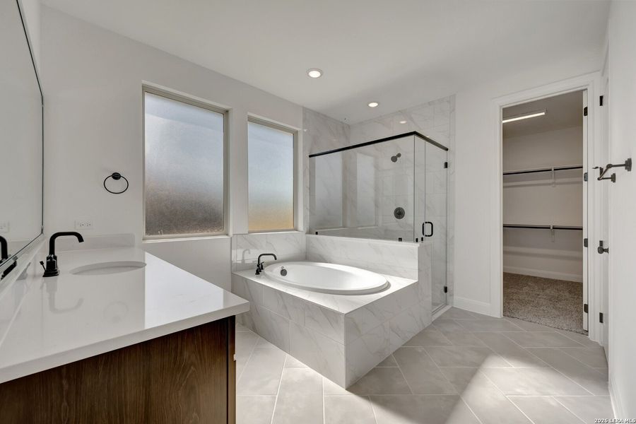Furnished interior view inside a new home in Everly Estates, San Antonio (Image 8).
